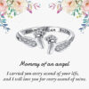 oly-0d05b6c7a034d1691a7664fca160eb4c Wholesale Retro Style Footprint Wings Adjustable Ring For Women Trendy Jewelry Gift For Mom