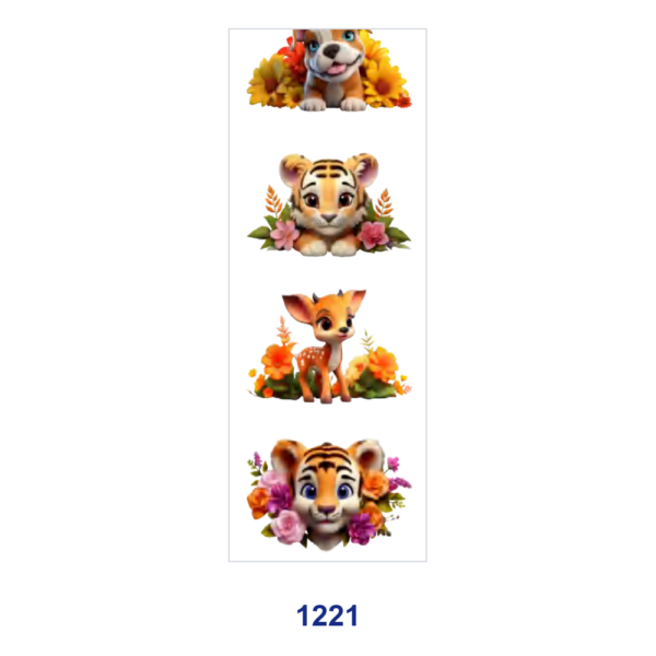 Wholesale 2/8/16pcs Summer Fruit Retro Rainbow Cute Floral Baby Animal Faith Text Print Pen and Bookmark Stickers UV DTF Wraps