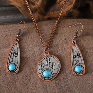 A set of ancient red copper