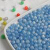 oly-0ddf94687f7a73496d32705e216ad518 Wholesale Acrylic 8-12mm Dreamy Nebula Loose Round Beads for DIY Jewelry Making
