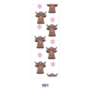 Wholesale 2/8/16pcs Cute Farm Cow Cartoon Super Hero Lovely Character Print Pen and Bookmark Stickers UV DTF Wraps OLY Exclusive