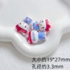 Wholesale Cute 3D Acrylic Loose Beads DIY Phone Charm Bag Accessory for Resale