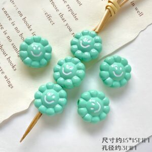 09-cyan / See pictures for size (sold by the piece)