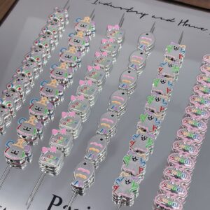 Wholesale Cute Puppy Fish Bowknot Alloy Beads for DIY Phone Chain and Bracelet Making Fashion Accessory