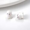 Wholesale Light Purple Cartoon Ghost Painted Acrylic Beads for DIY Jewelry, Phone Charm, Car Keychain Making - Trendy Craft Supply