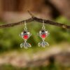 oly-102b38232a5ea25b6b4c9c11b834c568 Wholesale Vintage Goldfish Koi Necklace And Earrings Set Zinc Alloy Electroplated Bohemian Chic Jewelry Accessory Gift For Party Wear