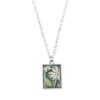 Wholesale Fashion Square Pendant Earring And Necklace Set With Transparent Resin Little Design For Party Wear