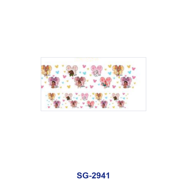 Wholesale 8pcs Assorted Animal Smiley Pattern 3oz Cup Stickers Wrap OLY Exclusive