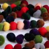 oly-10b72224c0bc650a0e2244526cc43bc1 Wholesale Flocked Heart Acrylic Beads - Chic DIY Jewelry Accessory for Everyday Wear, Phone Charm Craft Supply