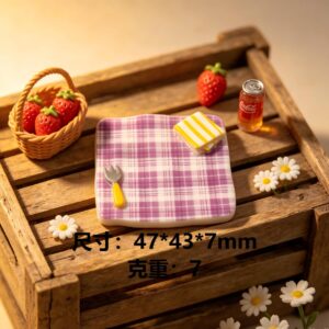 Line checkered plate-purple