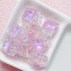 oly-116642e8948a8d159abfe1bb58f7f021 Wholesale Acrylic Perfume Bottle Beads Light Purple Transparent for DIY Phone Charm Keychain Bag Jewelry Making