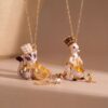 oly-12237c9964ae85f9001dcf2429b22b96 Wholesale Chic Animal Pendant NecklaceElectroplating Copper Koala Kangaroo Sugar Glider Fashion Accessory Gift