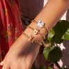 Wholesale Trendy Animal Series Stretch Bracelet Siamese Cat Rabbit Cat Design Copper Electroplated Fashion Jewelry Accessory For Everyday Wear Or Resale