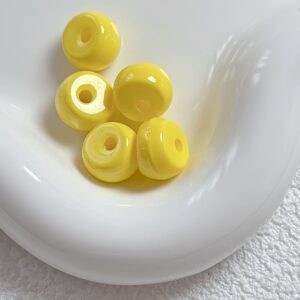 07-yellow / Size is about 9*12mm, hole diameter 2.5mm