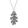 oly-12c0c6cbd182e3b2fa62fc46e7a79cc0 Wholesale Vintage Oak Leaf Pendant Necklace Ancient Silver Tone Jewelry Accessory For Boutique Resale