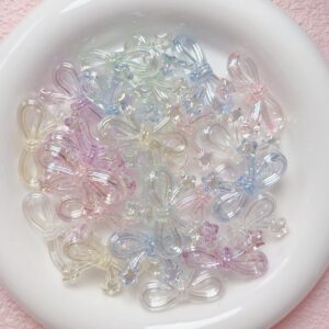 07-Randomly mixed colors / Size is about 34*20mm, hole diameter is about 2.3mm