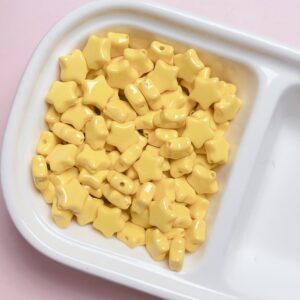 09-yellow / Size is about 11mm, aperture is about 1.5mm