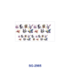Wholesale 8pcs Mixed Cute Cartoon Figure Nature Pattern 3oz Cup Stickers Wrap OLY Exclusive