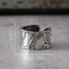 oly-13b275de91f6268c0d47ca7f675482e7 Wholesale Antique Silver Coin Ring Adjustable Open Retro Western Style Unisex Chic Jewelry Accessory Boutique Resale