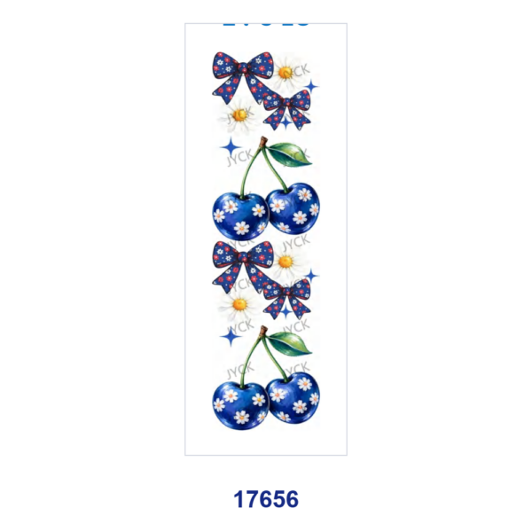 oly-1428417f7a240ed4f174dc9a1e252e42 Wholesale 2/8/16pcs Summer Fruit Bow Strawberry Lemon Cherry Pen and Bookmark Stickers UV DTF Wraps