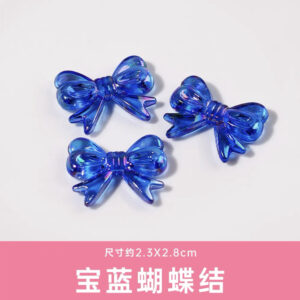 15-bow sapphire blue