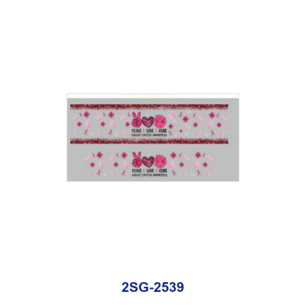 oly-152e9180af311b75793e466e3899c517 Wholesale 8pcs Peace Love Cute Symbol Pattern 3oz Cup Stickers Wrap OLY Exclusive
