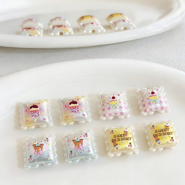 oly-157594ffb1ce5772ca755cc5f73d159b Wholesale Acrylic Ice Cream Shaped Beads for DIY Phone Chain Necklace Jewelry Making Crafts