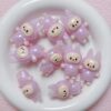 oly-15a34bfc8a90cf5dd3272b36a068f955 Wholesale UV Coated Glitter Glow in the Dark Cute Cartoon Resin Loose Beads for DIY Phone Charm, Bag Charm, and Gift Making OLY Exclusive