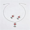 oly-15c38c4273dbffb92489313b1e74c737 Wholesale Vintage Goldfish Koi Necklace And Earrings Set Zinc Alloy Electroplated Bohemian Chic Jewelry Accessory Gift For Party Wear