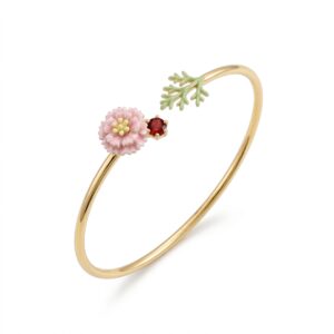 January Flower Bracelet