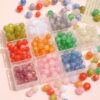 oly-1638f7e192ef8c0af67d37f179478c82 Wholesale Acrylic 8-12mm Dreamy Nebula Loose Round Beads for DIY Jewelry Making