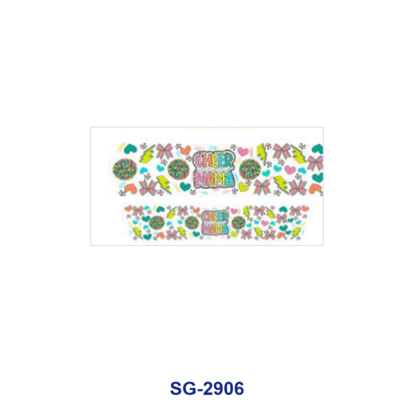Wholesale 8pcs Mixed Cartoon Letter Graphic 3oz Cup Stickers Wrap OLY Exclusive