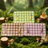 oly-16b3c1c7832b19a7539d4a07c7d3fe2a Wholesale Resin Blue Striped Grid Miniature Tray Plate for DIY Jewelry Accessory Fridge Magnet and Miniature Scene Decor