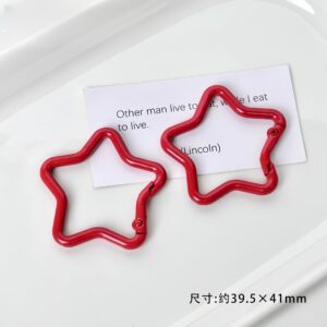19-red / See pictures for size (sold by the piece)