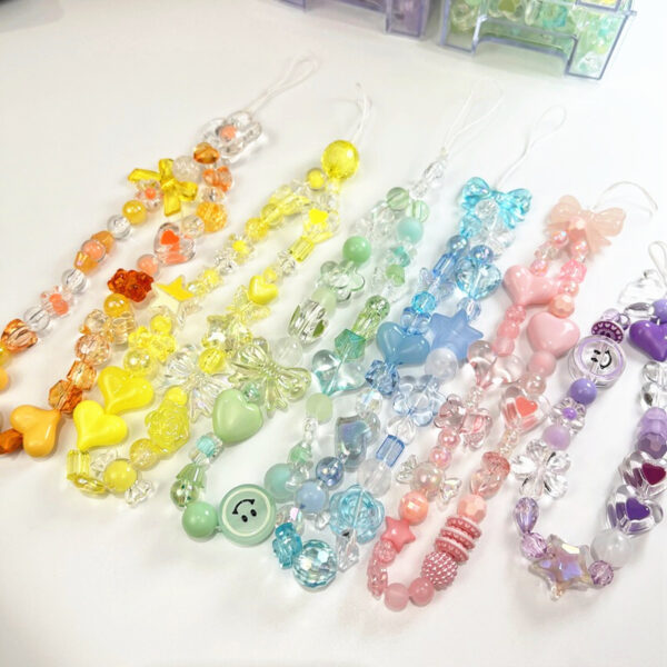 oly-16c2da04cfd304b33744ccefda8fe281 Wholesale Assorted Acrylic Loose Beads 50g for DIY Phone Charms Hair Accessories Jewelry Making