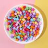 oly-1704db8cd5452fe7587bc53faac0459c Wholesale Frosted Candy Acrylic Star Loose Beads 100pcs DIY Jewelry Making Party Craft Supply