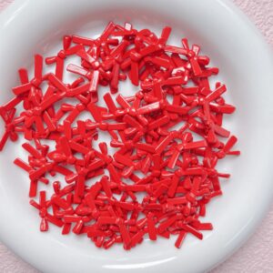 14-red / Size is about 12*20mm, hole diameter is about 1.5mm