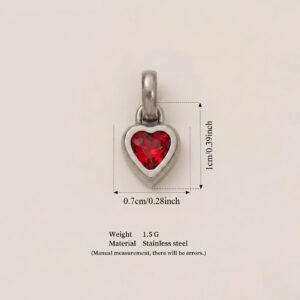 July love pendant (steel color)