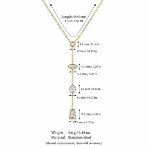 Tassel Pendant Y-Shaped Necklace