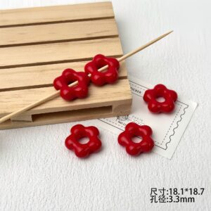 05-red / Sold by piece (see picture for size)