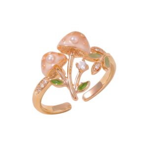 Double mushroom ring