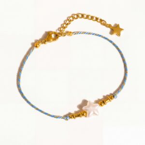 Five-pointed star bracelet