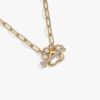 oly-1a756c2d7c7d0686f08eb6ae2ae1896b Wholesale Paw Print Bone Copper Necklace Electroplated Trendy Jewelry Accessory For Boutique Resale
