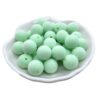 oly-1ac79c4d05ef8ccf77b9d4dd155a6f65 Wholesale Flocked Acrylic Beads - Light Blue Round Loose Beads for DIY Jewelry Making, Chic Craft Supply for Resale