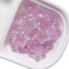 oly-1acf40f5b1779e36c06757158e4f6627 Wholesale Glow in the Dark Orange Star Acrylic Beads 22mm UV Coated Electroplated for DIY Phone Chain Keychain Jewelry Making