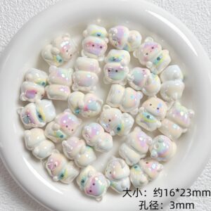 14-white bear / Sold by the piece