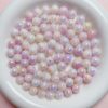 Wholesale Acrylic Gradient AB Two Color Imitation Pearl Loose Round Beads for DIY Phone Charm and Jewelry Making