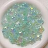 Wholesale Blue Acrylic Jelly Star Beads UV Plated DIY Phone Chain Jewelry Accessory