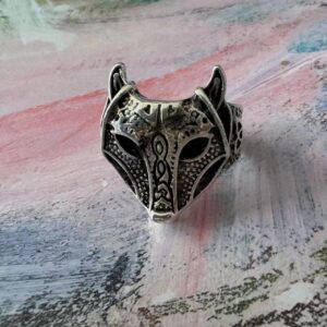 Black eyed oil drop fox ring*