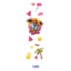 oly-1c0bfe7fa1a2a64ecd1661590a112827 Wholesale 2/8/16pcs Retro Summer Vibe Spooky Character Watermelon Palm Tree Sun Luggage Travel Print Pen and Bookmark Stickers UV DTF Wraps OLY Exclusive